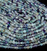 Rainbow Fluorite Gemstone Grade AA Micro Faceted Round 3MM 4MM Beads (P10)