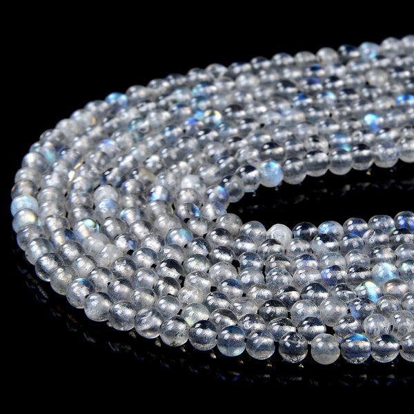 3MM Labradorite Gemstone Grade AAA Round Loose Beads 15.5 inch Full Strand (80009281-P25)