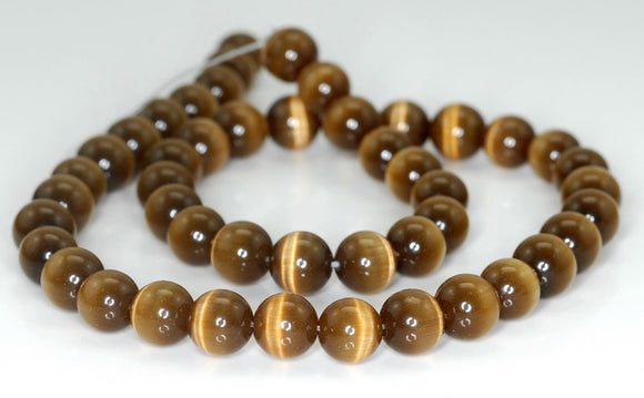8mm Cat Eye Gemstone Round Loose Beads 14.5 inch Full Strand (90189374-678)