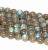 8MM Labradorite Gemstone Grade AA Beauty Schiller Round 8MM Loose Beads 15.5 inch Full Strand (90106910-122)