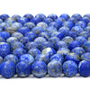Natural Matte Lapis Gemstone Grade AA Round 6MM 7MM 9MM 10MM Loose Beads (D336)