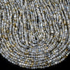 3MM Natural Labradorite Gemstone Grade A Micro Faceted Round Loose Beads 15 inch Full Strand (80017053-P69)