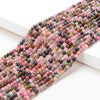 3MM Natural Multi Color Tourmaline Gemstone Grade AA Round Loose Beads 15 inch Full Strand (80016358-P59)