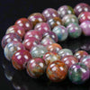 Ruby in Kyanite Gemstone Grade AAA Round 6MM 7MM 8MM Loose Beads (D405)
