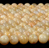 Natural Yellow Feldspar Sunstone Gemstone Grade A Round 6MM 7MM 8MM 9MM 10MM Loose Beads (D315)