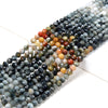 Natural Eagle Eye Multi Color Gemstone Grade AA Micro Faceted Round 2MM 4MM Loose Beads 15 inch Full Strand (P29)