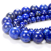 8mm Azura Lapis Lazuli Gemstones Round 8MM Loose Beads 15 inch Full Strand (90105419-120)