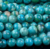 Natural Chrysocolla Gemstone Grade AA Round 5MM 6MM 7MM 8MM 9MM 10MM 11MM 12MM 13MM 14MM Loose Beads (D314)