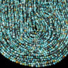 Natural Turquoise Gemstone Grade AA Round 2MM 3MM 4MM Loose Beads 15 inch Full Strand (P74)