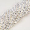 4MM Hematite Gemstone Silver Round Beads 16 Inch Full Strand (80006011-483)