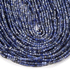 2MM Natural Iolite Gemstone Grade AAA Micro Faceted Diamond Cut Cube Loose Beads (P42)