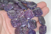 20X20mm Purple Lepidolite Gemstone Grade AA Square Loose Beads 8 inch Half Strand (90188066-704B)