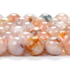 8MM Natural Sakura Agate Gemstone Round Loose Beads (D404)