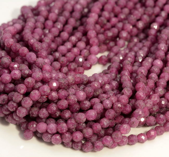 Natural Ruby Beads - BeadsAtBeads