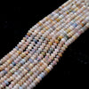 4X2MM Natural Morganite Gemstone Grade A Bicone Faceted Rondelle Saucer Loose Beads 15 inch Full Strand (80009461-P34)