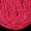 2MM Red Jade Gemstone Grade AAA Micro Faceted Round Loose Beads 15 inch Full Strand (80016206-P49)