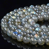 Natural Labradorite Gemstone Grade AA Round 7MM 8MM Loose Beads (D407)