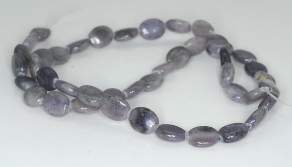 10X8mm Light Purple Lepidolite Gemstone Grade AB Oval Loose Beads 16 inch Full Strand (90188431-658)