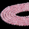 3MM Natural Rose Quartz Gemstone Grade AAA Round Loose Beads 15 inch Full Strand (80016373-P60)