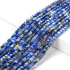 2MM Natural Lapis Lazuli Gemstone Grade A Micro Faceted Diamond Cut Cube Loose Beads (P42)