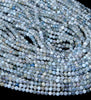 2MM Natural Aquamarine Gemstone Grade A Micro Faceted Round Loose Beads 15.5 inch Full Strand (80008841-P11)