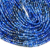 2MM Natural Kyanite Gemstone Grade AAA Micro Faceted Diamond Cut Cube Loose Beads (P39)