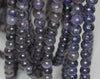 6mm Black Purple Lepidolite Gemstone Grade AB Round Loose Beads 16 inch Full Strand (90188377-650)