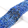 2MM Natural Kyanite Gemstone Grade AAA Micro Faceted Diamond Cut Cube Loose Beads (P39)
