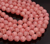 Red Pink Genuine Argentina Rhodochrosite Gemstone Grade AAA Round 4mm 6mm 8mm Loose Beads (924)