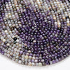 4MM Natural Sugilite Gemstone Grade AA Micro Faceted Cube Loose Beads 15 inch Full Strand (80009273-P47)
