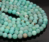 8MM Terra Agate Gemstone Aqua Blue Round Grade Aaa 15.5 Inch Full Strand (80007252-A250)