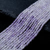 2MM Natural Lavender Amethyst Gemstone Grade AAA Micro Faceted Round Loose Beads 15.5 inch Full Strand (80009340-P26)