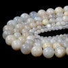 Natural Peach Rainbow Moonstone Gemstone Grade A Round 4MM 5MM 6MM 7MM 8MM 9MM 10MM 11MM 12MM 13MM 14MM Loose Beads (D104)