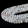 4-5MM Natural Light Pink Kunzite Gemstone Micro Faceted Round Loose Beads 15 inch Full Strand (80009440-P33)
