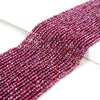 2MM Purple Red Garnet Gemstone Grade AAA Micro Faceted Round Loose Beads 15.5 inch Full Strand (80008846-P11)