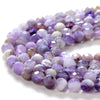4MM Natural Chevron Amethyst Gemstone Grade A Micro Faceted Round Loose Beads 15 inch Full Strand (80016325-P57)