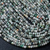 3X2MM Natural Emerald Gemstone Grade A Micro Faceted Rondelle Loose Beads (P35)
