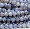 Natural Iolite Gemstone Grade A Round 7MM 8MM Loose Beads (D312)