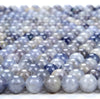 Natural Iolite Gemstone Grade A Round 7MM 8MM Loose Beads (D312)