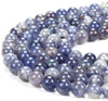8MM Natural Iolite Gemstone Grade AAA Round Loose Beads (D304)
