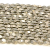 5-7mm Pyrite Gemstone Grade Aaa Faceted Hexagon Nugget Cube Loose Beads 7.5 Inch Half Strand (80007343 H-406)