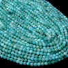 4MM Amazonite Gemstone Grade AAA Micro Faceted Round Loose Beads 15.5 inch Full Strand (80009124-P14)