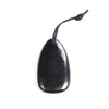 32x18MM Natural Smooth Shungite Gemstone Grade AAA Triangle Pendant 1 Bead (80008564-D49)