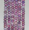6X4mm Voilet Purple Lepidolite Gemstone Grade A Rondelle Loose Beads 16 inch Full Strand (90188002-673)