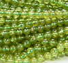 Natural Peridot Gemstone Grade AAA Round 3MM 4MM 5MM 6MM Loose Beads (D304)