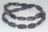 18X9mm Dark Purple Lepidolite Gemstone Grade A Oval Loose Beads 8 inch Half Strand (90187910-659)
