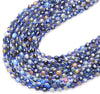 6MM  Kyanite Gemstone Grade A Faceted Prism Double Point Cut Loose Beads (D214)