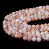 4MM Pink Opal Gemstone Grade AA Micro Faceted Round Loose Beads 15.5 inch Full Strand (80009279-P25)