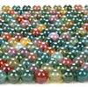 Indian Agate Natural Gemstone Grade AAA Round 8MM 10MM Loose Beads (D225)