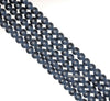 4mm Frost Matte Black Agate Gemstone Black Frosted Round Loose Beads 15.5 inch Full Strand (90145530-246)